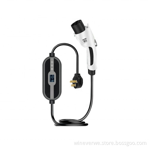 OEM/ODM 220-240Vac 32A 7kW Portable EV Charger Electric Car Chargeing Stations